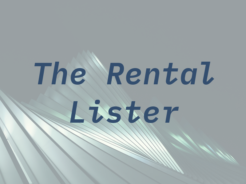 The Rental Lister
