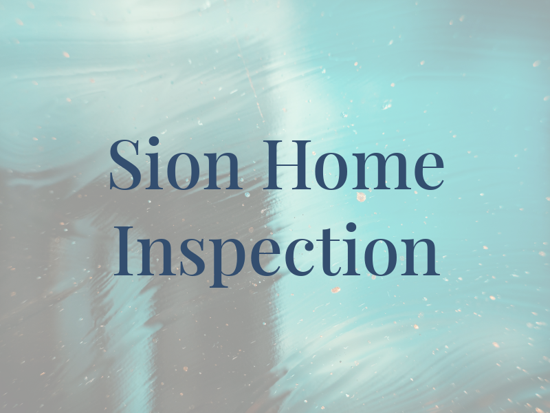 The Sion Home Inspection