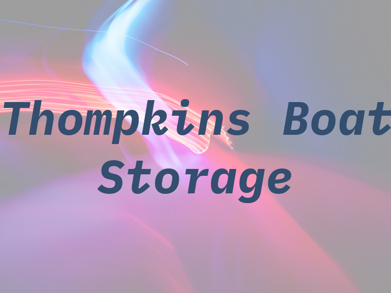 Thompkins RV & Boat Storage