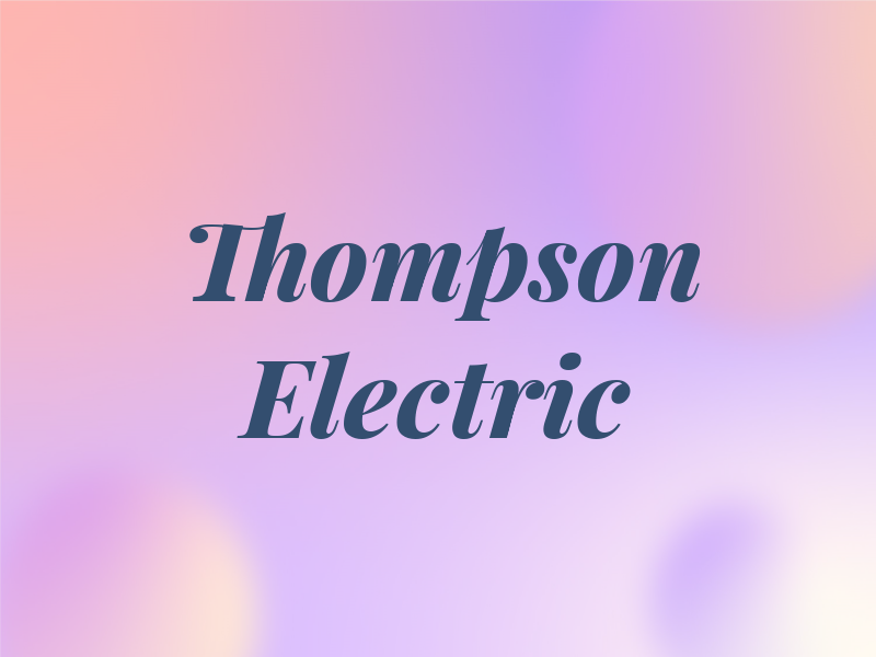 Thompson Electric