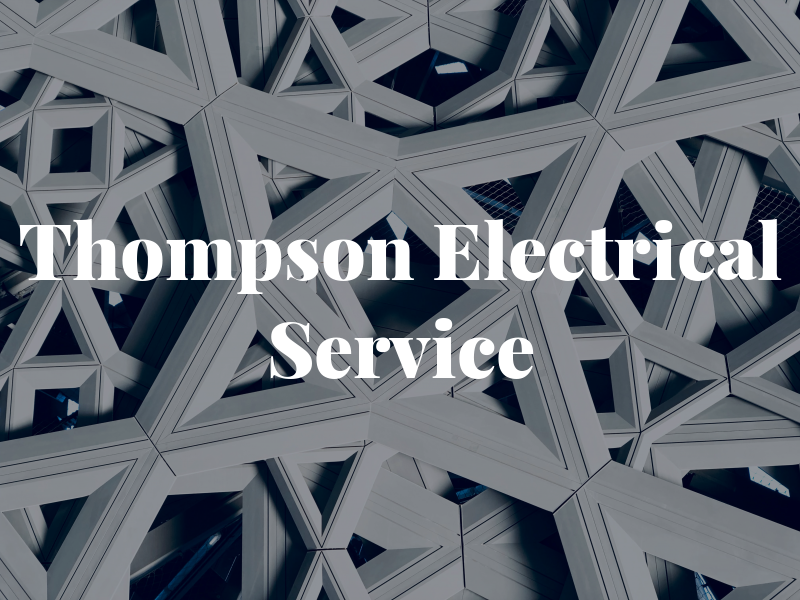 Thompson Electrical Service