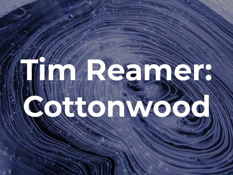 Tim Reamer: Cottonwood