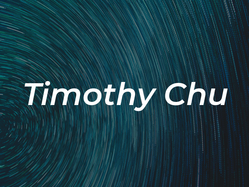 Timothy Chu