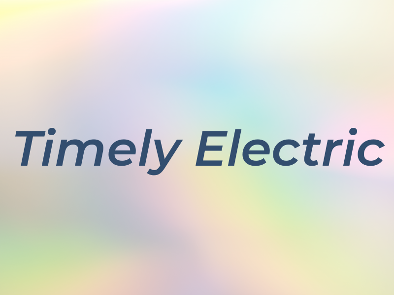 Timely Electric