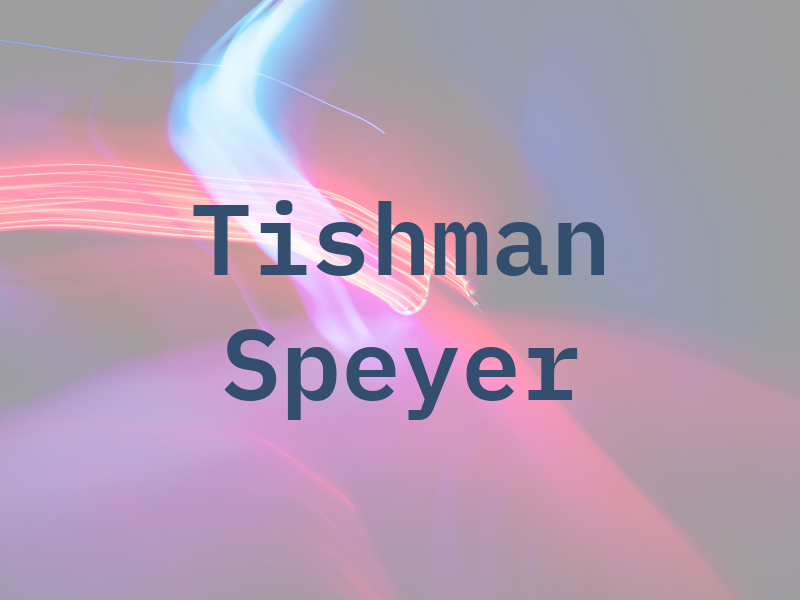 Tishman Speyer