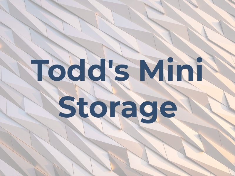 Todd's Mini Storage
