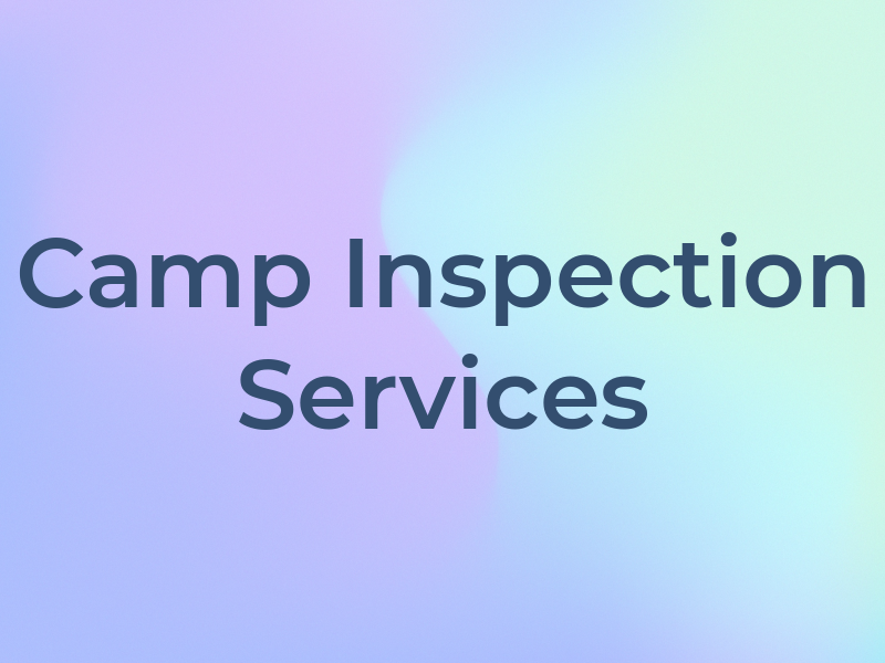Tom Camp Inspection Services LLC