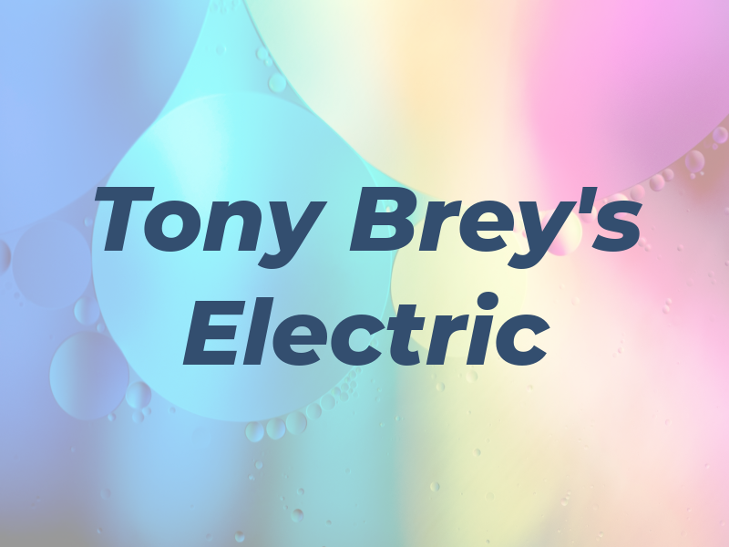 Tony Brey's Electric Co Inc