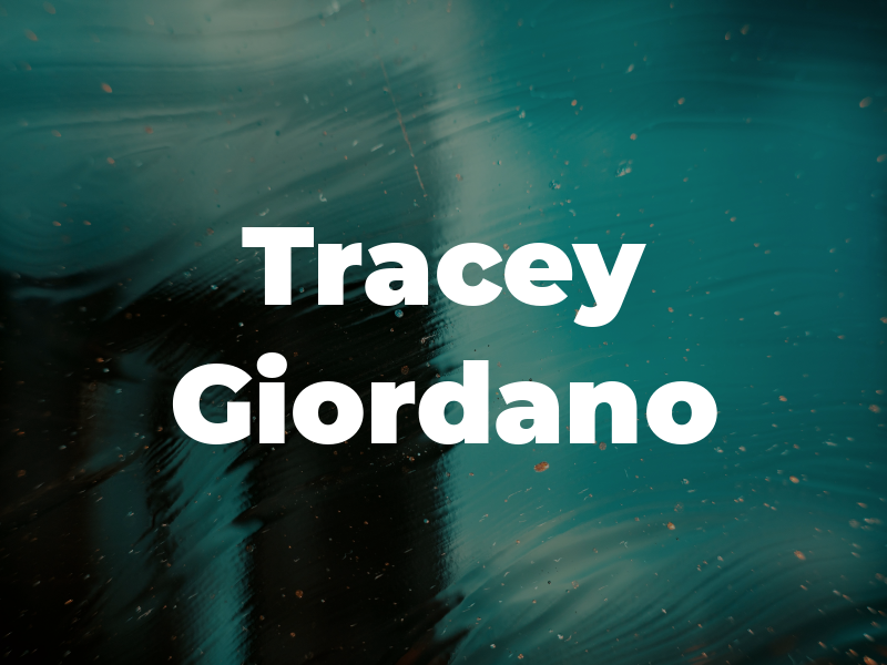 Tracey Giordano