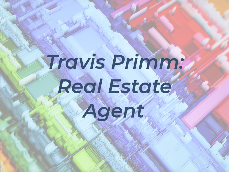 Travis Primm: Real Estate Agent