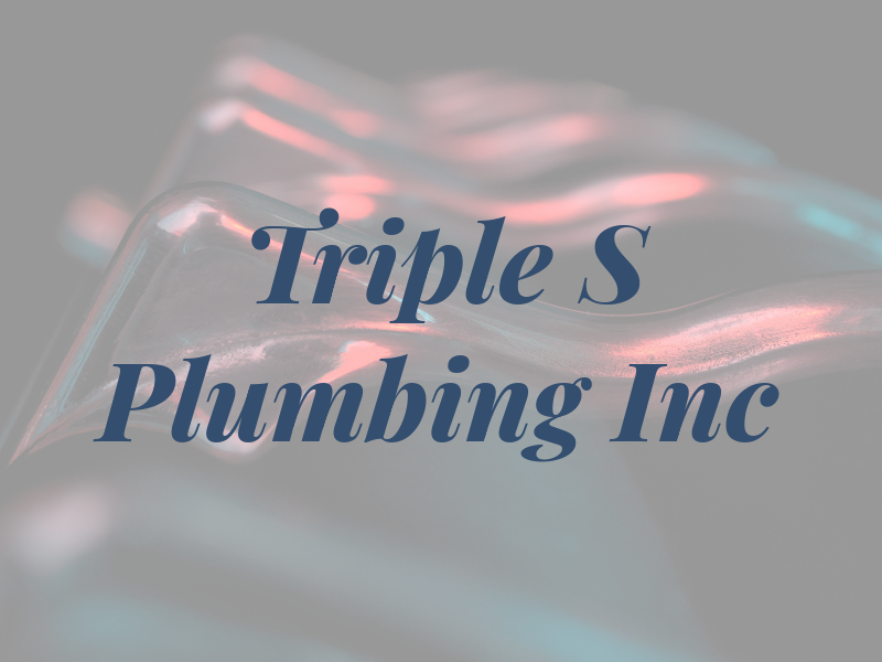 Triple S Plumbing Inc