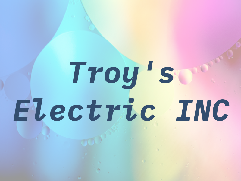 Troy's Electric INC