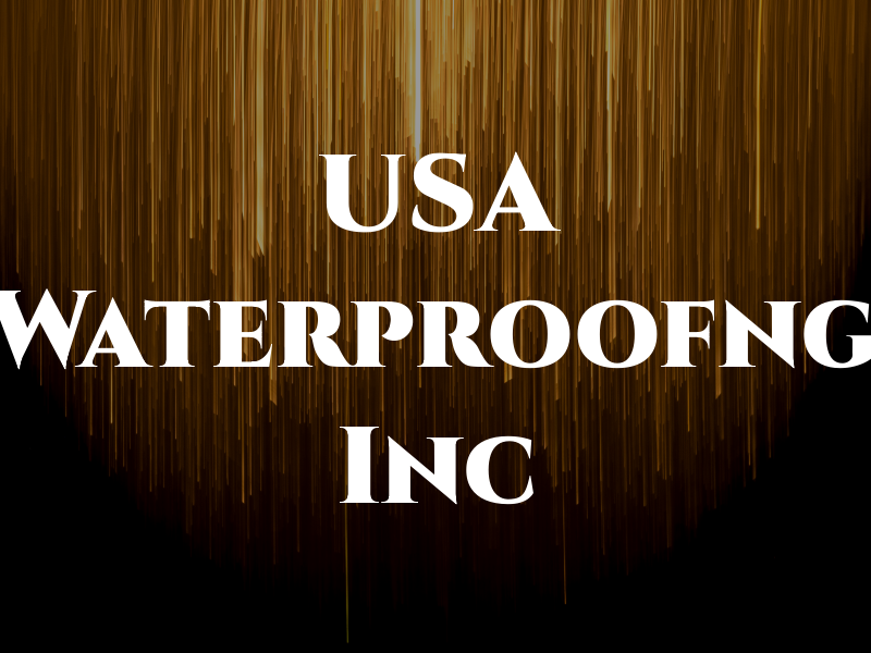 USA Waterproofng Inc