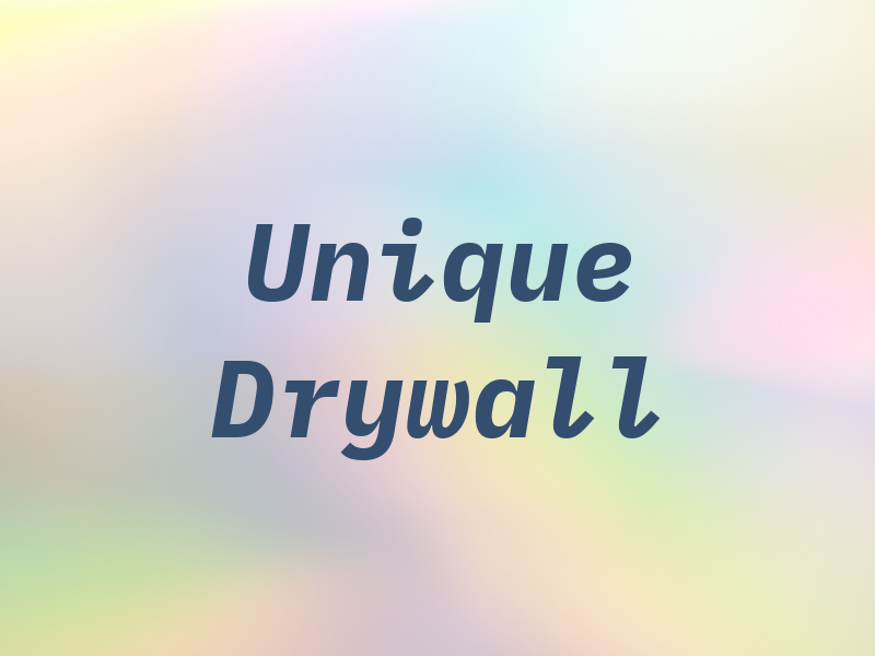 Unique Drywall