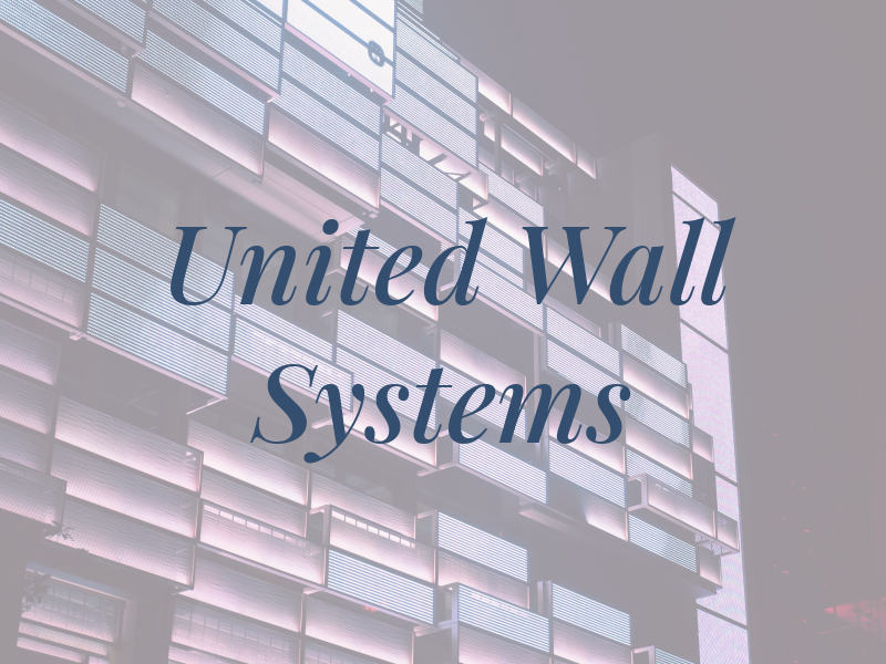 United Wall Systems