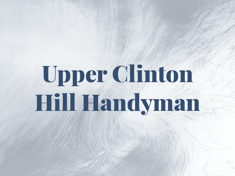 Upper Clinton Hill Handyman