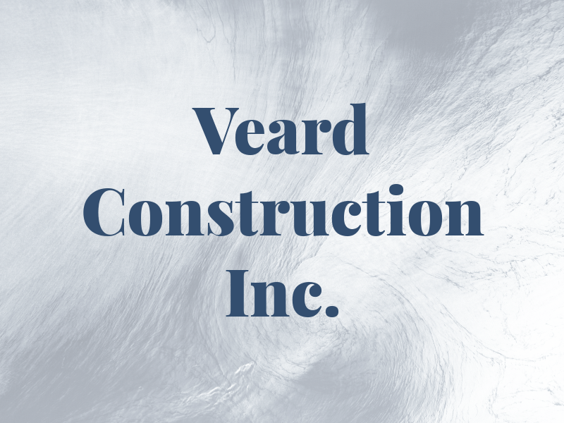 Veard Construction Inc.