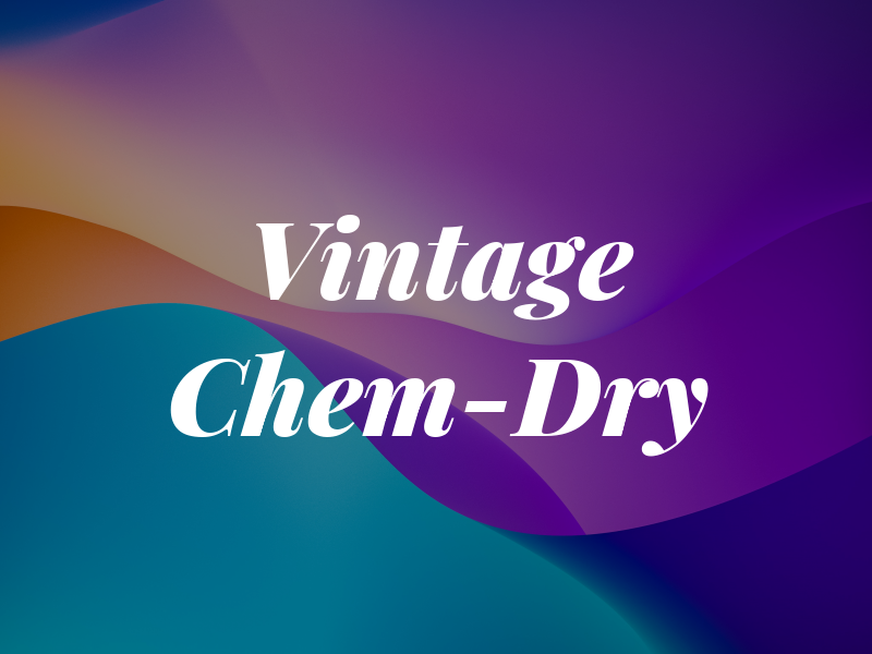 Vintage Chem-Dry