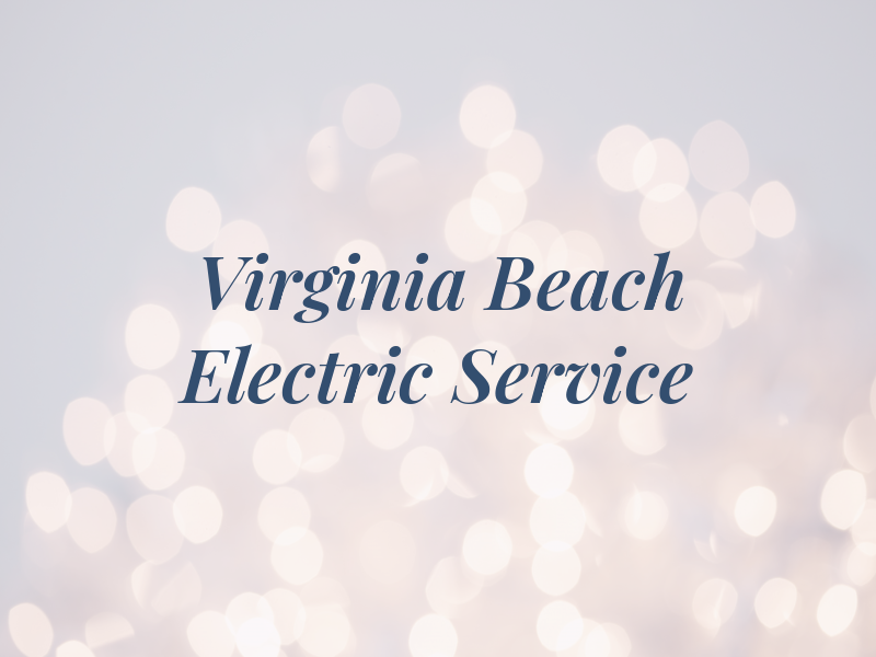 Virginia Beach Electric Service