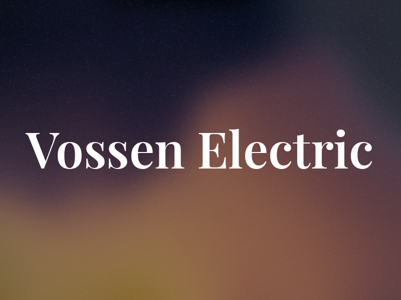 Vossen Electric