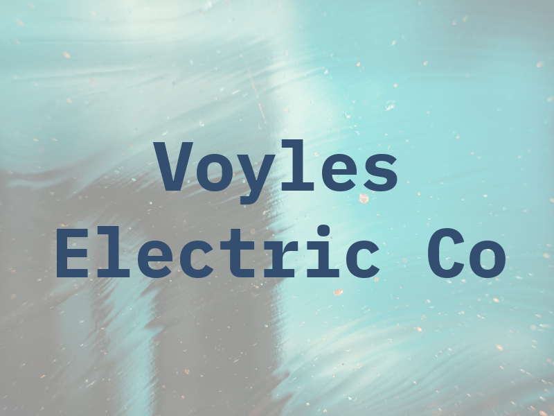 Voyles Electric Co