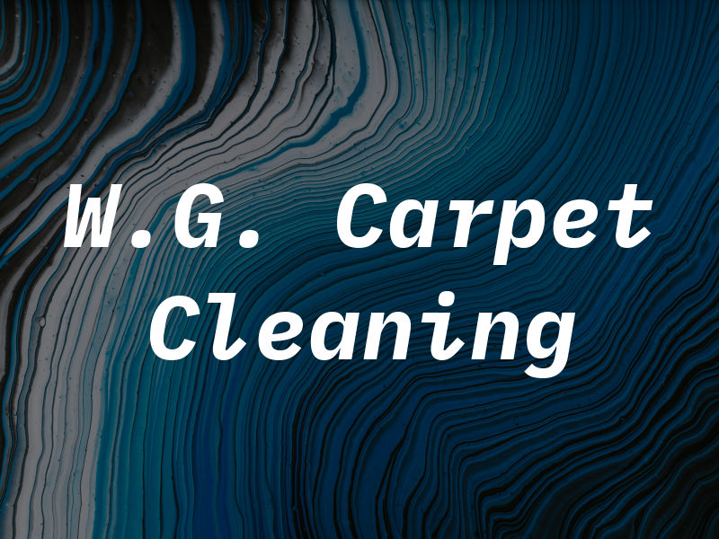 W.G. Carpet & Rug Cleaning