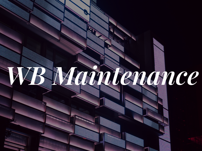 WB Maintenance