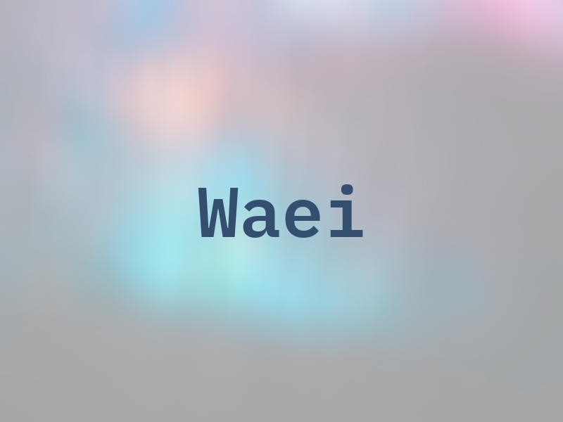 Waei
