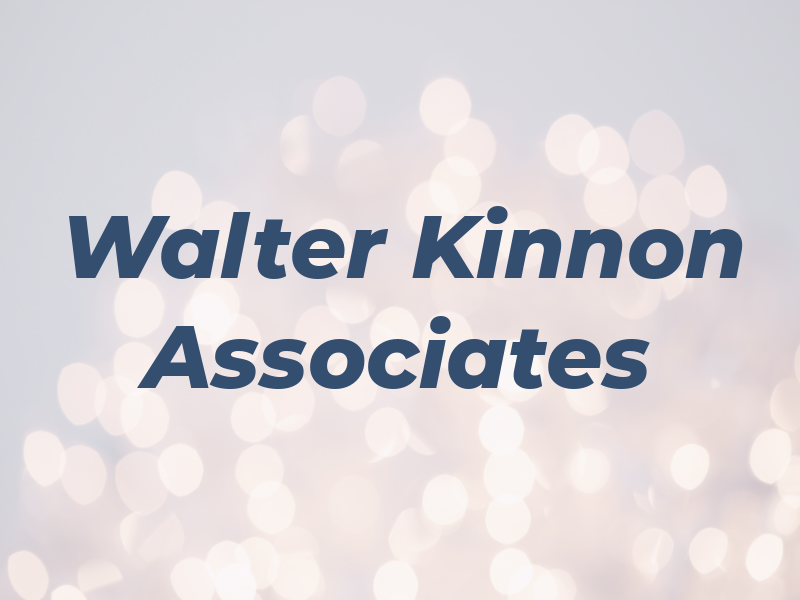 Walter A Mc Kinnon Associates