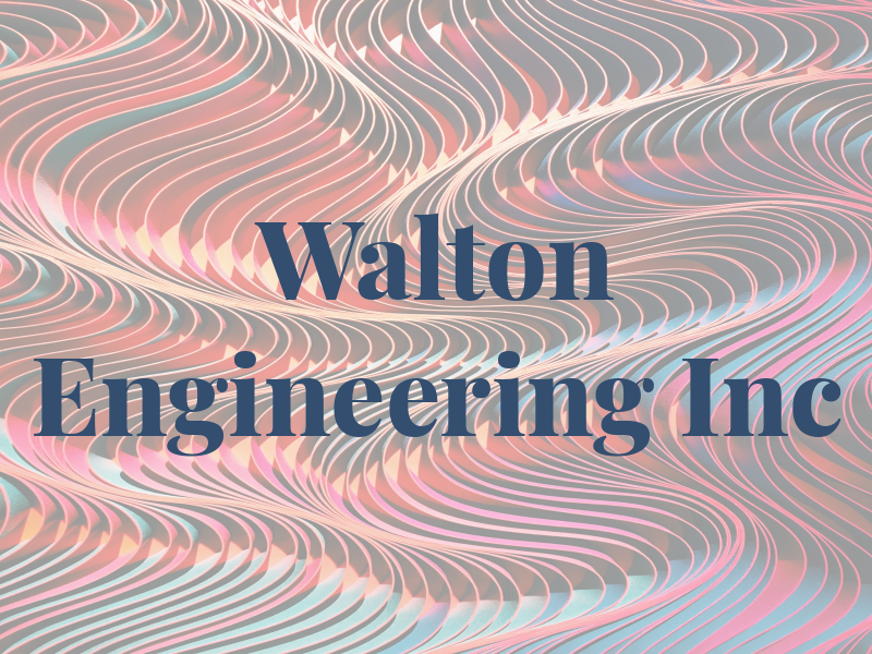 Walton Engineering Inc
