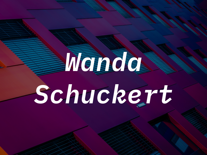 Wanda Schuckert
