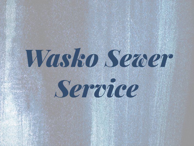 Wasko Sewer Service