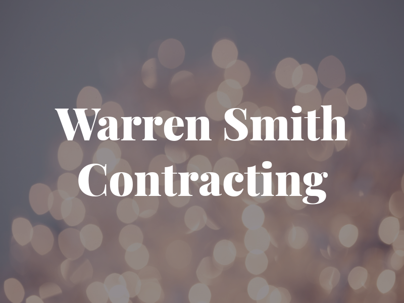 Warren Smith Contracting Inc