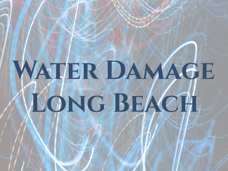 Water Damage Long Beach
