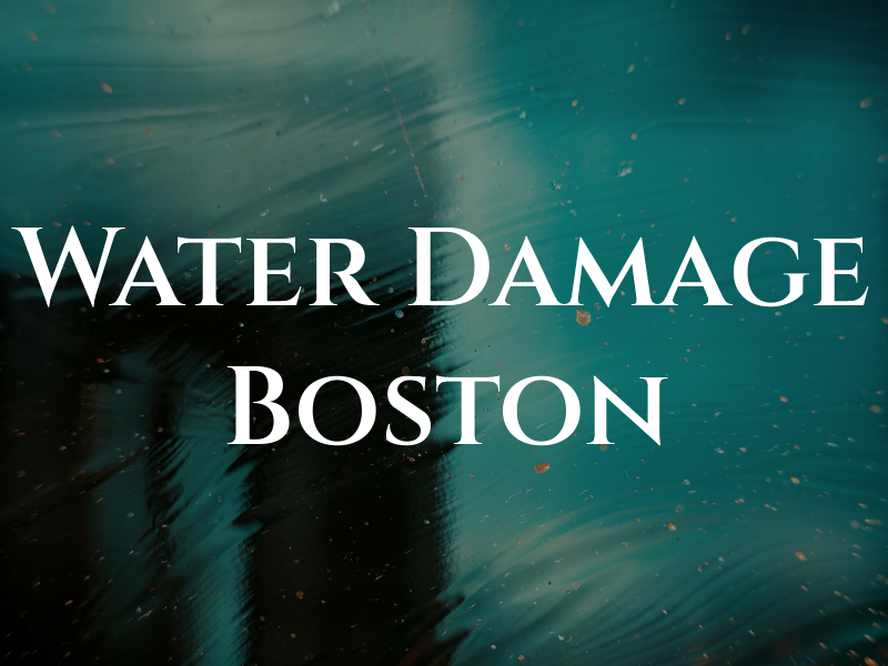 Water Damage in Boston