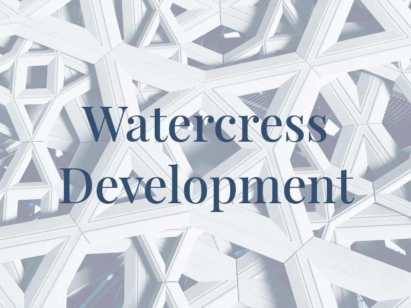 Watercress Development
