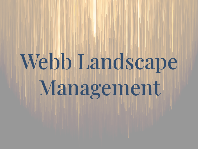 Webb Landscape Management