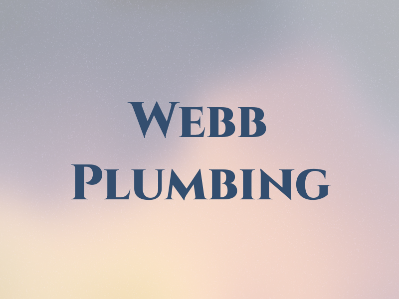 Webb Plumbing