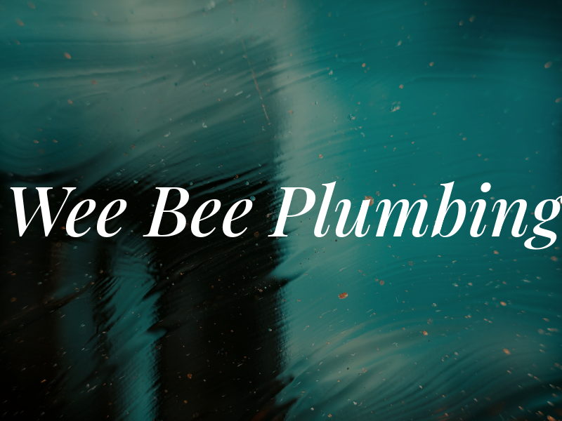 Wee Bee Plumbing