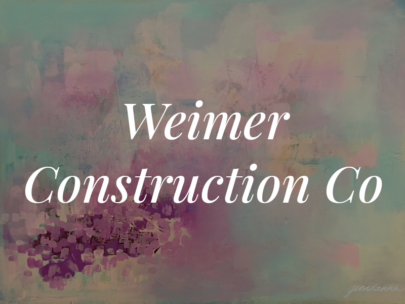 Weimer Construction Co