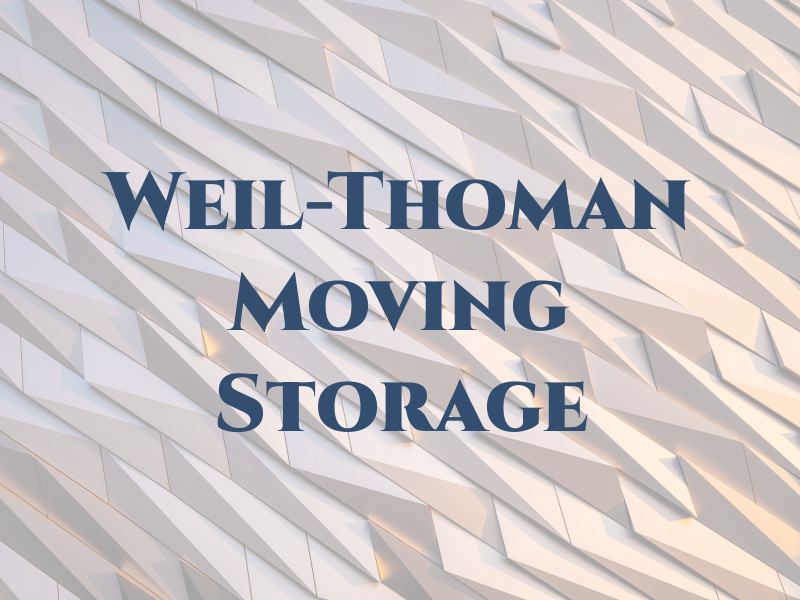 Weil-Thoman Moving & Storage