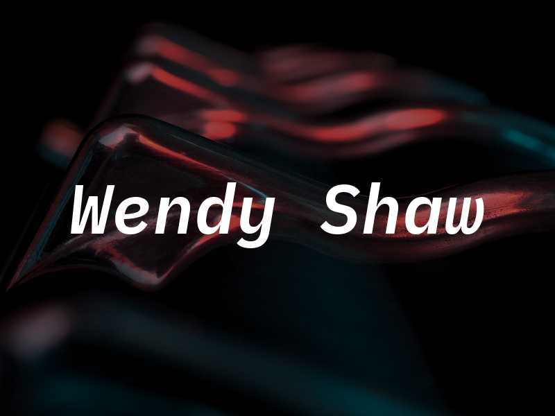 Wendy Shaw