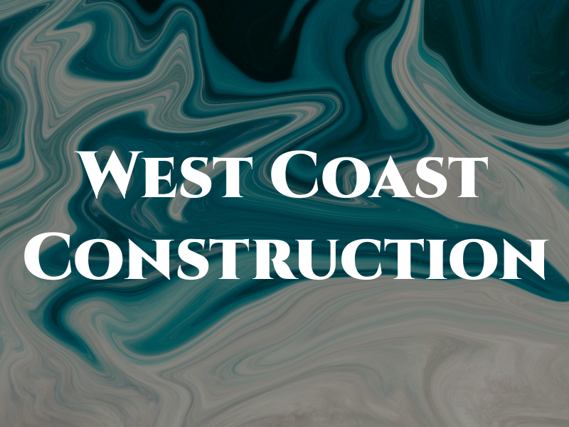 West Coast Construction