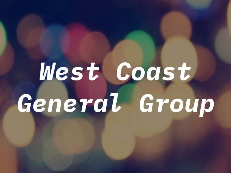 West Coast General Group