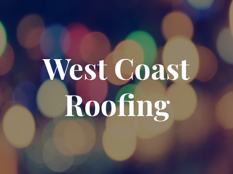 West Coast Roofing