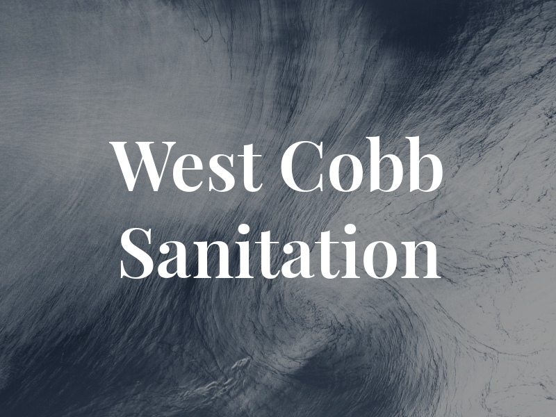 West Cobb Sanitation