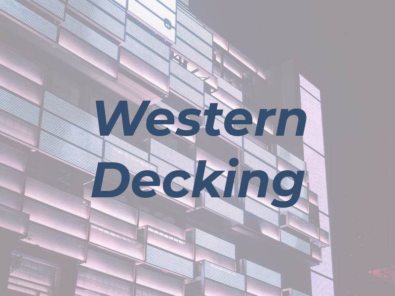 Western Decking