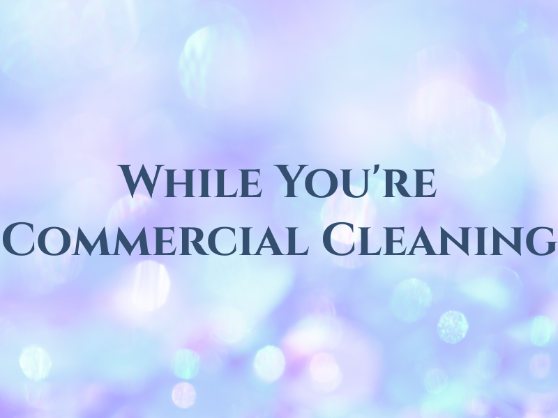 While You're Out Commercial Cleaning