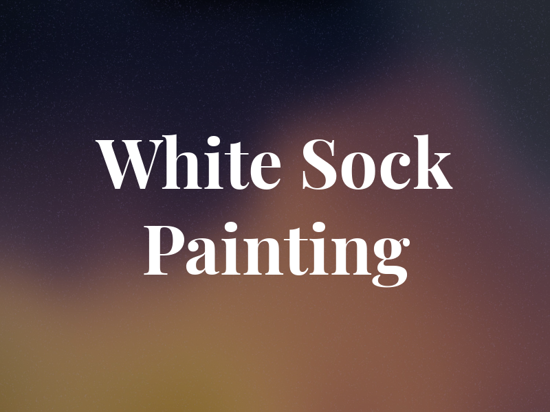White Sock Painting