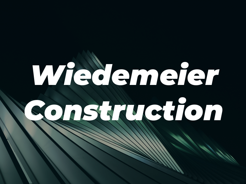 Wiedemeier Construction